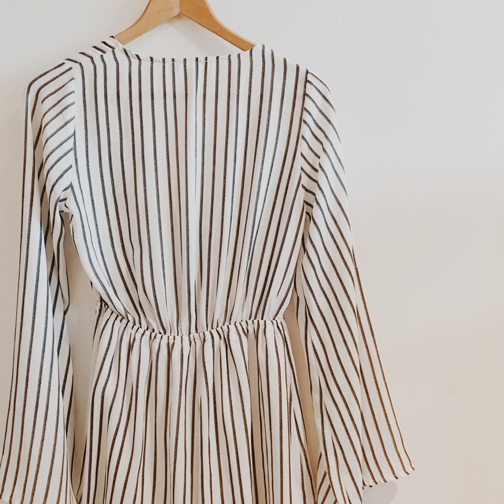 Striped Romper - Picture 3 of 3
